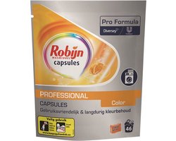 Robijn Color wasmiddel capsules Pro Formula - 1 zak van 46 capsules