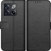 Cazy OnePlus 10T hoesje - Book Wallet Case - Zwart