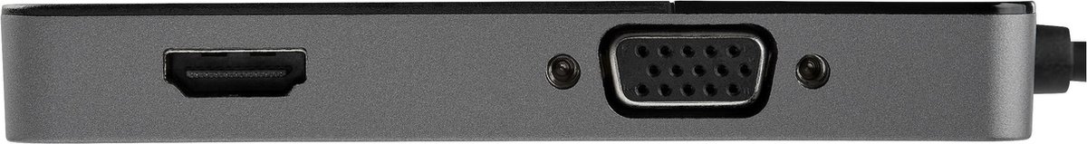 USB to VGA/HDMI Adapter Startech USB32HDVGA Black 4K Ultra HD