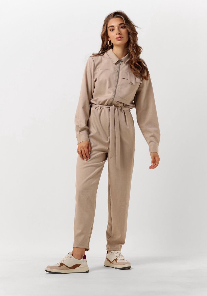 Generisch Jumpsuit dames broekpak been met riem dames short clubwear