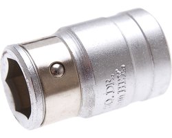 BGS Bitadapter met blokkeerkogel binnenvierkant 1/2 - binnenzeskant 14 mm
