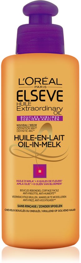 L'Oréal Paris Elsève Extraordinary Oil Krullen - Verzorging 200ml - Krullend  of... | bol