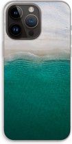 Case Company® - Hoesje geschikt voor iPhone 14 Pro Max hoesje - Stranded - Soft Cover Telefoonhoesje - Bescherming aan alle Kanten en Schermrand