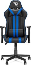 Ranqer Felix Gamestoel - Gaming Chair  / Gaming Stoel - Ergonomische Bureaustoel - Verstelbaar armleuningen - Zwart / Blauw