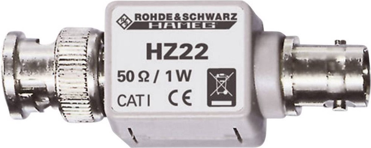 Rohde & Schwarz HZ22 Doorgangsafsluiting 50 Ω 1 W 1 stuk(s)