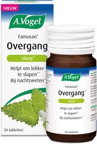 A.Vogel Famosan Overgang Slaap tabletten - Citroenmelisse helpt om lekker te slapen* in de overgang - 30 st