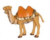 Beeldje van een kameel 12 cm - kamelen - Kerstbeeldjes/decoratiebeeldjes/kerststal beeldjes/dierenbeeldjes
