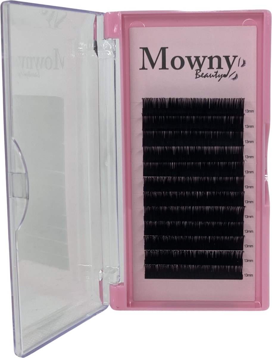 Goedkoopste One by one wimperextensions - C-krul - 0,20mm - 13mm - Mowny Beauty