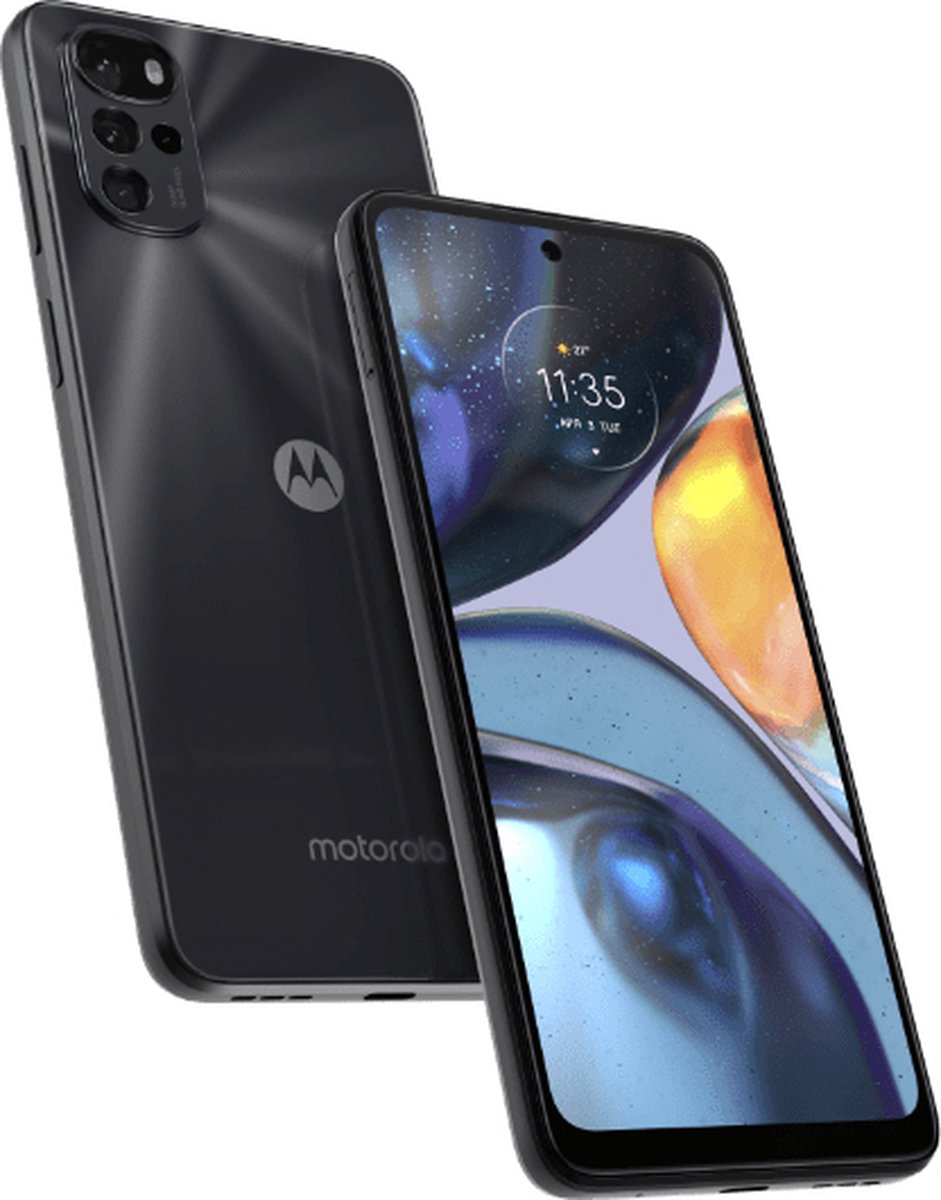 Motorola - Moto G22 - 128GB - Zwart