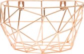 TAK Design Thanwa Basket L - Fixation murale - Fil métallique - 16 x 10 x 16 cm - Couleur cuivre