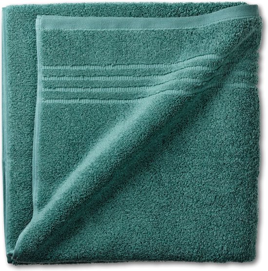 Kela Drap de Bain Leonora 70 X 140 X 0 Cm Katoen Vert Foncé
