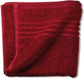 Handdoek, Fluweel Rood - Kela | Leonora