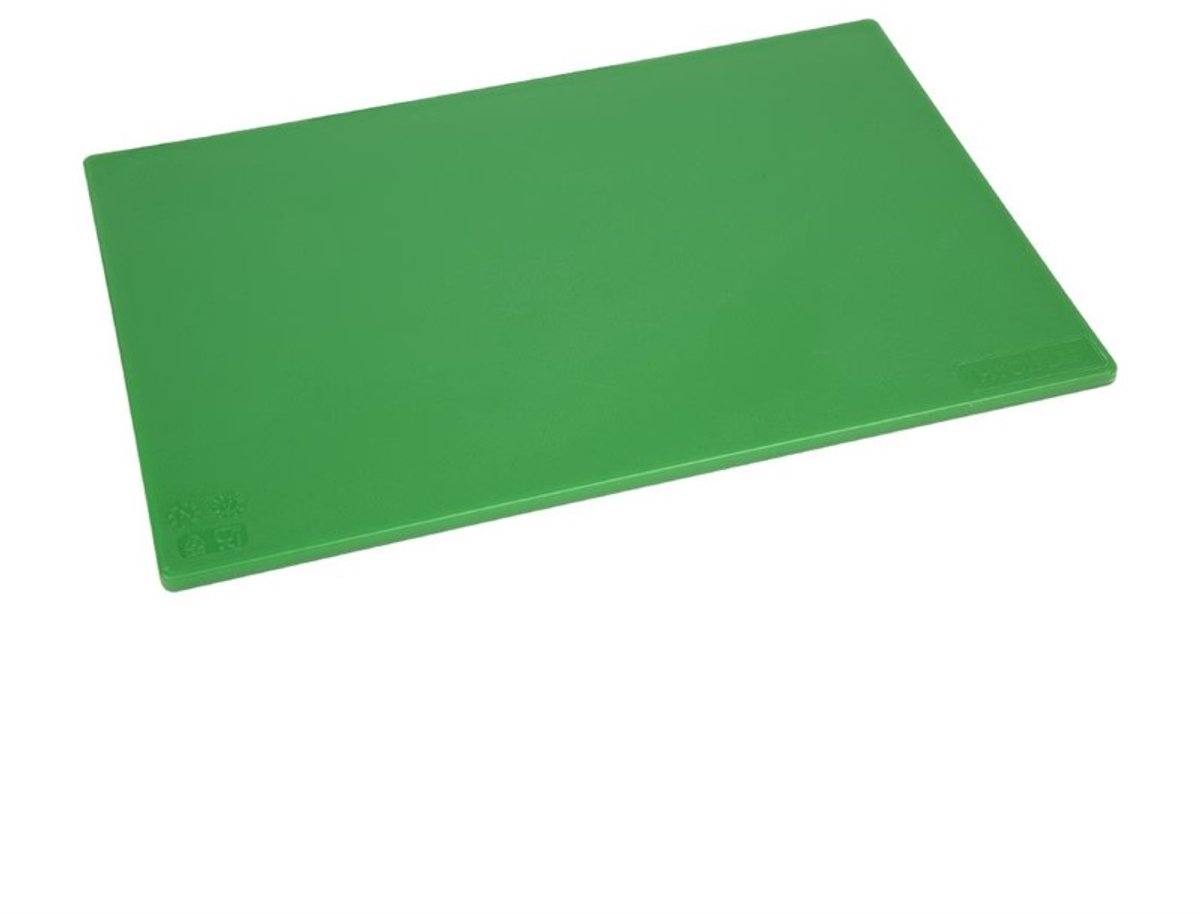 Hygiplas Standaard Snijplank met Lage Dichtheid Groen J253 - Horeca