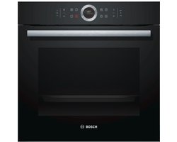 Bosch Serie 8 HBG635BB1 Electrisch 71l A+ Zwart, Roestvrijstaal oven