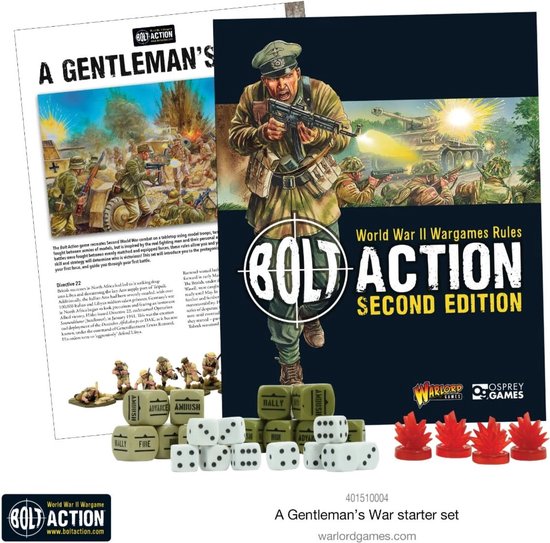Thumbnail van een extra afbeelding van het spel A Gentleman's War - Bolt Action starter set