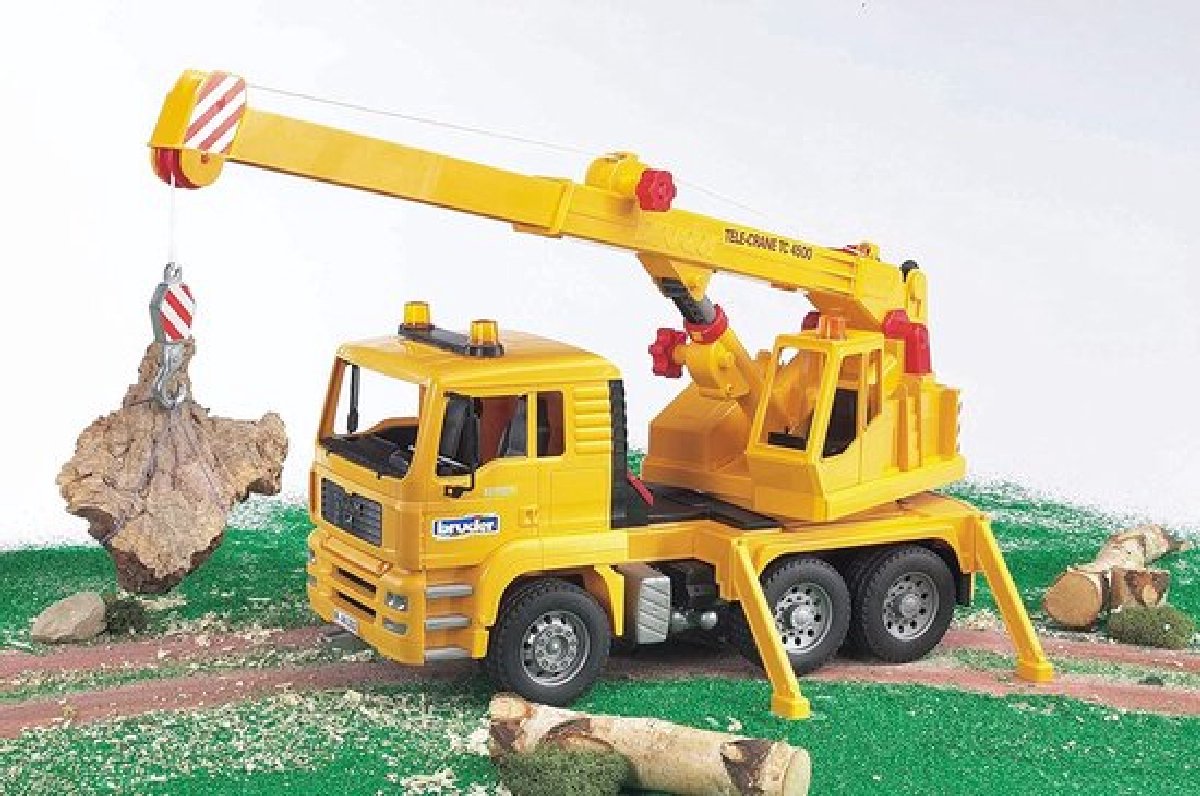 Promo Camion Grue Bruder chez Oxybul