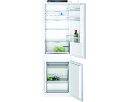 Siemens iQ300 KI86VVSE0 - Inbouw koelkasten - Inbouw koel-vriescombinatie - 177.2 cm x 54.1 cm - Led verlichting - superVriezen: Zelfs grote hoeveelheden etenswaren snel invriezen