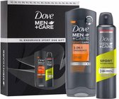 Dove Men+ Care XL Endurance Sport Duo Geschenkset Endurance Douchegel 400 ml + Active Fresh Deodorant 250 ml 1 Set