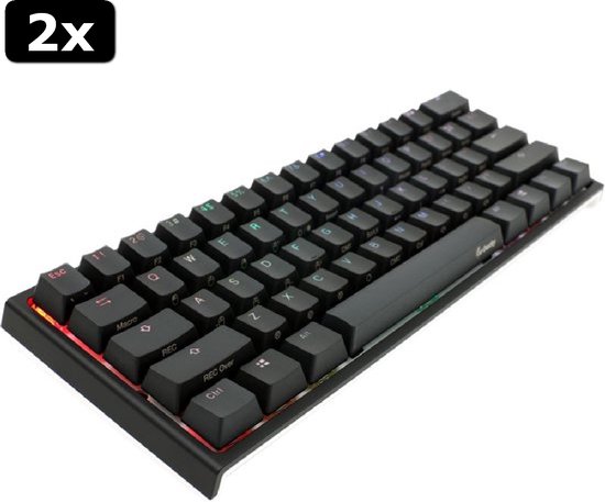 2x Mini clavier de Gaming RVB Ducky One 2 | bol.com