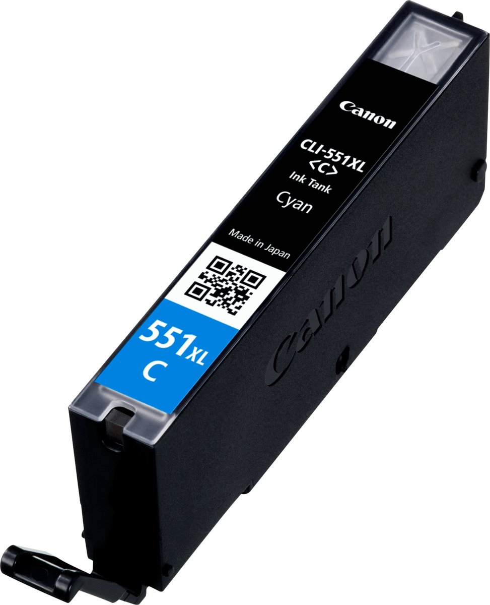 Canon CLI-551XL - Inktcartridge / Cyaan / Hoge Capaciteit