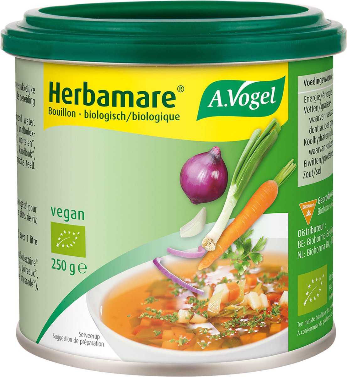 Goedkoopste A.Vogel Herbamare bouillonbasis - Groentebouillon met 10 kruiden en groenten - 250 gr