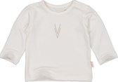 Levv newborn baby neutraal shirt Noom Off White