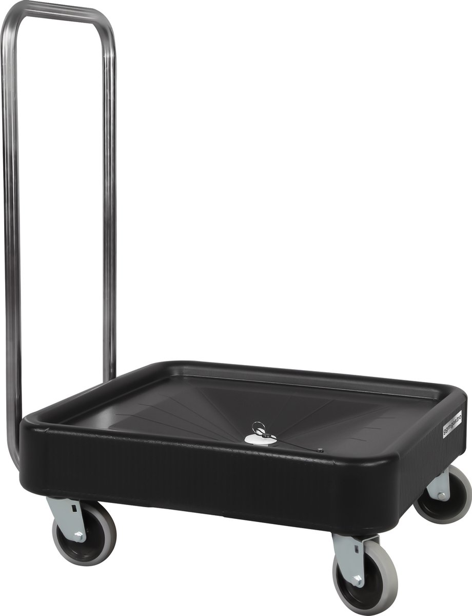 Eugad Bolderkar, opvouwbaar, inklapbaar, transportwagentje, handwagen, met 4 wielen, belastbaar tot 80 kg, antraciet en turquoise Eugad Bolderkar, opvouwbaar, inklapbaar, transportwagentje, handwagen, met 4 wielen, belastbaar tot 80 kg, antraciet en turquoise