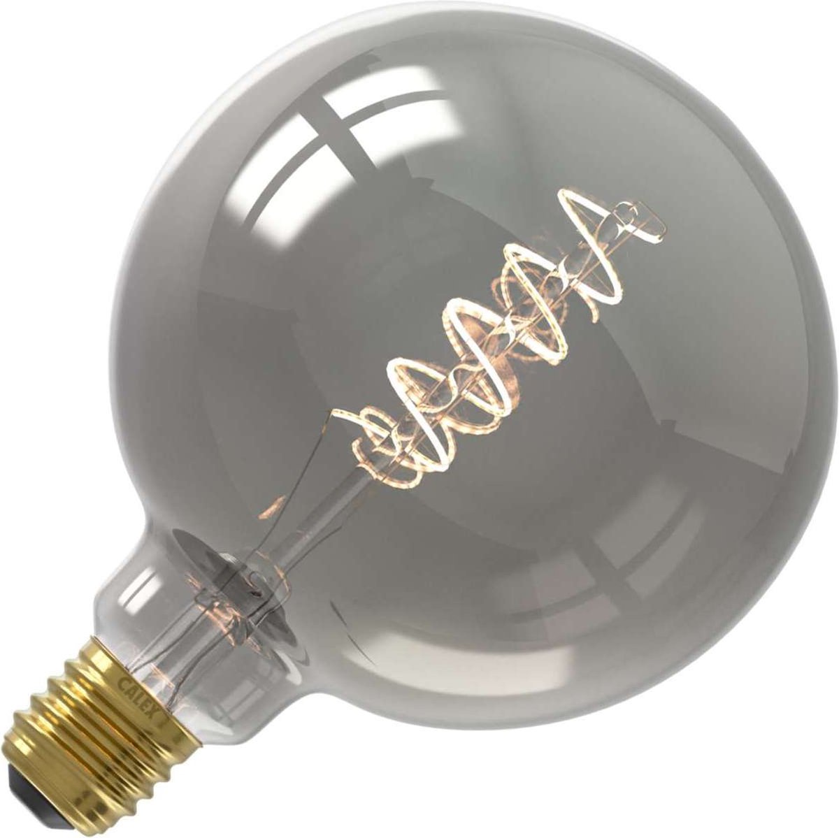 Calex 425783, LED Titanium Flex Filament Bulb, E27, G125