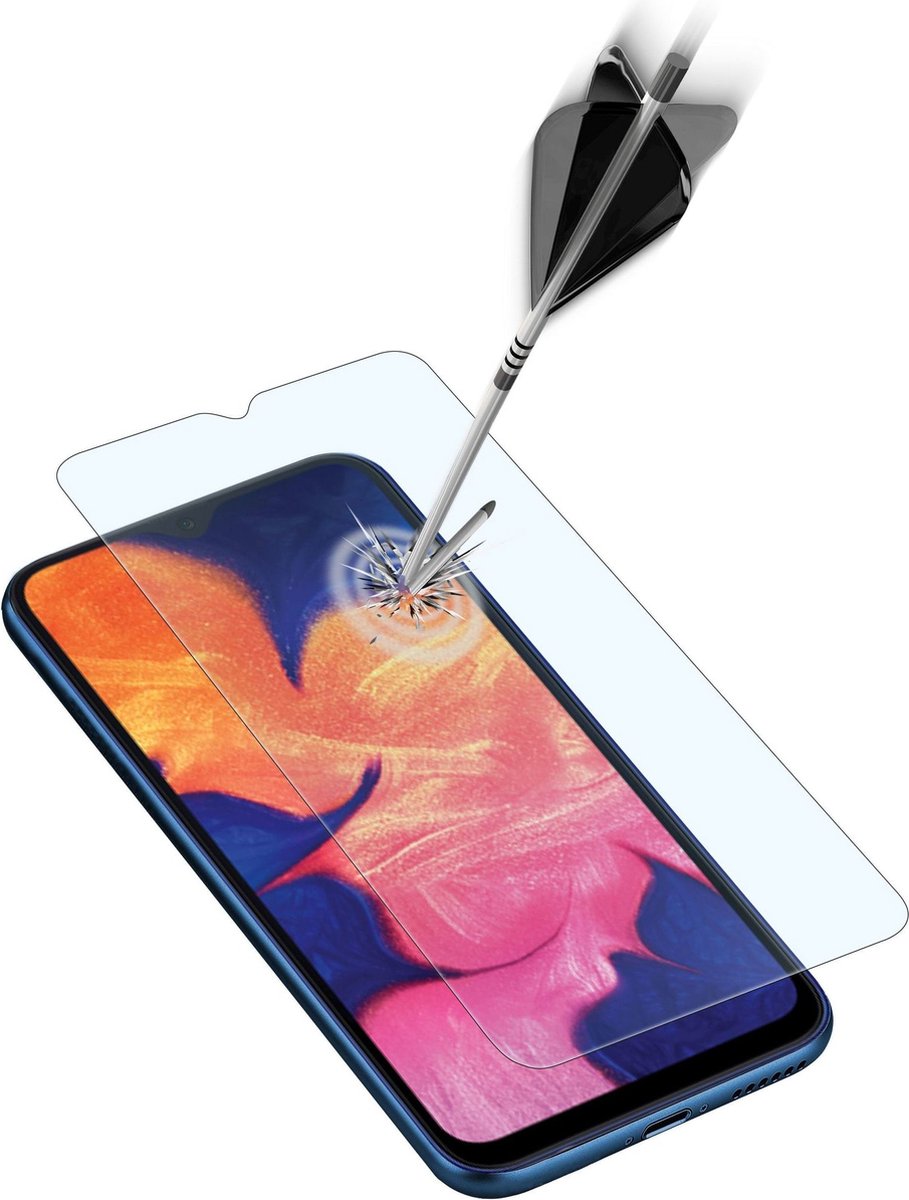 Cellularline - Samsung Galaxy A10, SP gehard glas, transparant