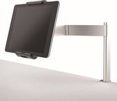 Durable tablethouder - Zilver - 360° draaibaar - Inclusief tafelklem