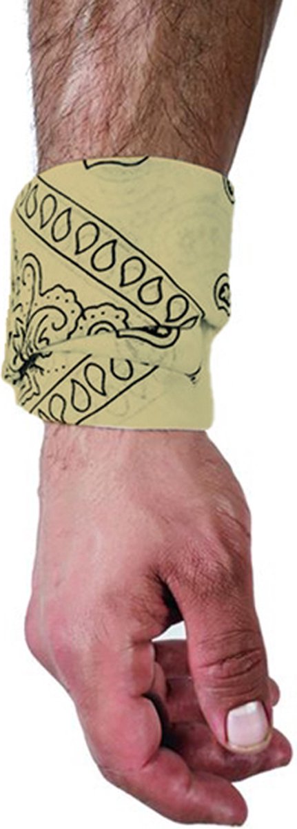 Goedkoopste Zakdoek - beige - rimmer