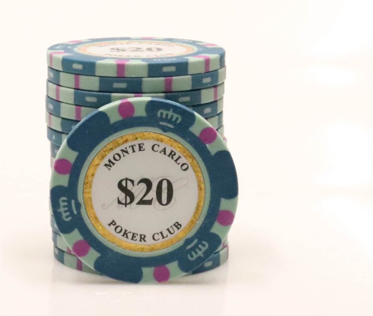 Jetons de Poker Poker Ensemble de poker Jeton de Poker d