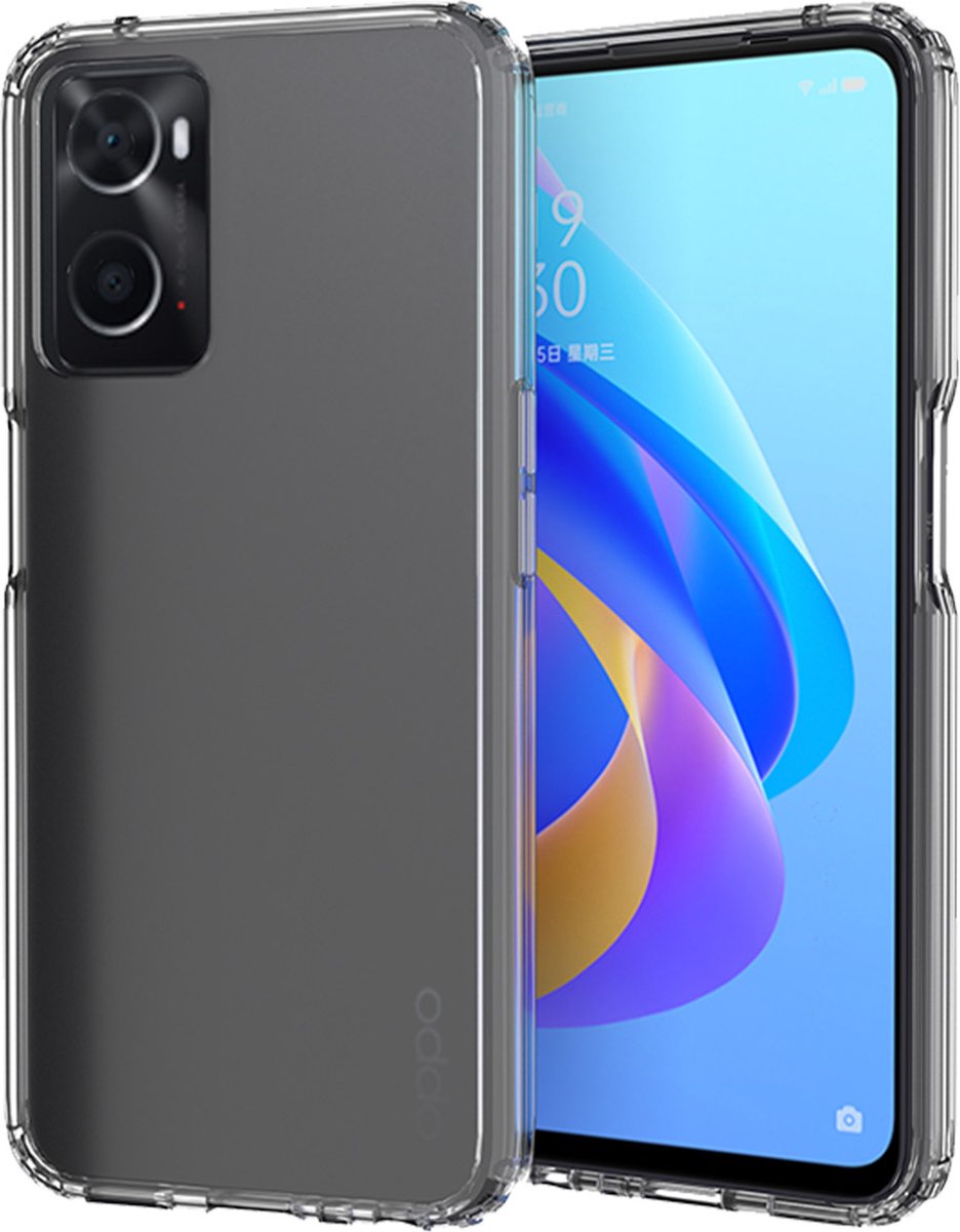 Accezz Hoesje Geschikt voor Oppo A96 Hoesje - Accezz Xtreme Impact Backcover 2.0 - Transparant