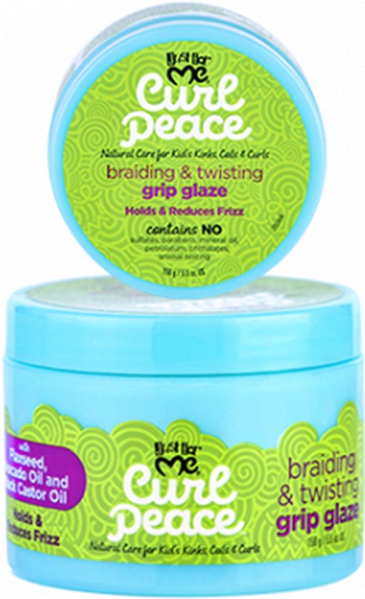 Just For Me - Curl Peace Braiding & Twisting Grip Glaze - 156gr van Just For Me — afbeelding 3