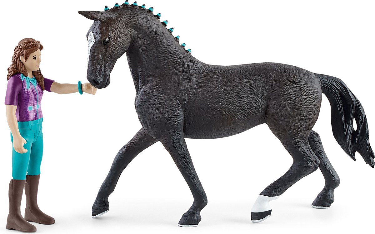 schleich HORSE CLUB - Speelfigurenset - Lisa & Storm - Kinderspeelgoed voor Jongens en Meisjes - 5 tot 12 jaar - 42541 — afbeelding 6