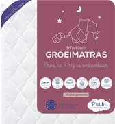 Baby / Kleuter Matras - 60x120 cm - 1 Traagschuimzijde ( -9 maanden ) / 1 Schuimzijde van 23SG ( +9 maanden ) - Anti-allergisch - Afritsbare tijk - Oeko-Tex® - EU-product