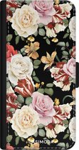 Casimoda® bookcase - Geschikt voor iPhone 11 - Hoesje met pasjeshouder - Bloemenparade - Multi - Kunstleer