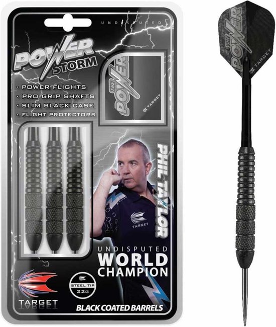 Target Phil Taylor Power Storm 24 gram - Dartpijlen van Target — afbeelding 5