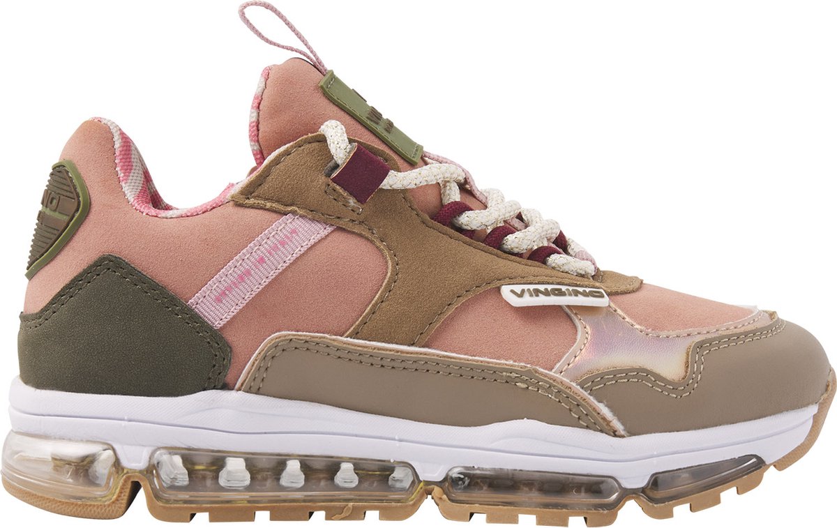 Vingino Ariana sneakers roze Synthetisch - Dames - Maat 35 | bol.com