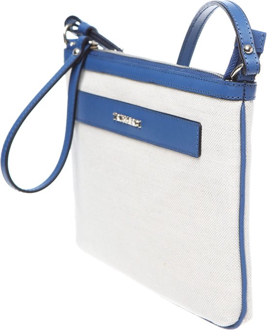 White Cotton Crossbody Bag