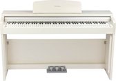 Medeli UP81/WH Digital Home Piano, 88 Keys, Graded Hammer Action (K6s), 2 x 20 watt, Off White Satin, Inclusief in hoogte verstelbare Pianobank