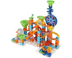 foto van VTech Marble Rush Ultimate Set Elektronisch XL100E Knikkerbaan - 128 Onderdelen - Incl. 10 Knikkers met Licht- en Geluidseffecten - Speelgoed 3 tot 12 Jaar