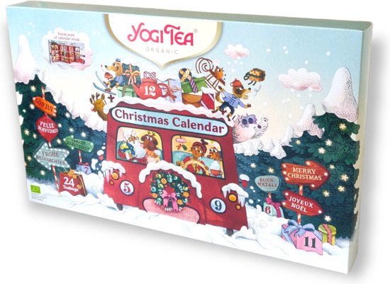 Calendrier de l'Avent - Calendrier de Noël de Yogi Tea - avec 24