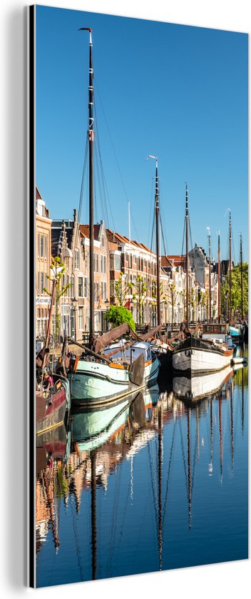 3D metalen muurdecoratie zeilbootjes