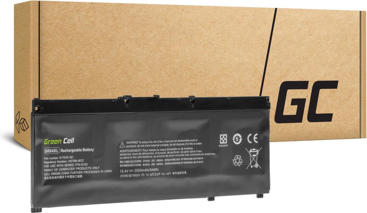 SR04XL batterij geschikt geschikt voor Dell Omen 15-CE 15-CE004NW 15-CE008NW 15-CE010NW 15-DC 17-CB, HP Pavilion Power 15-CB.