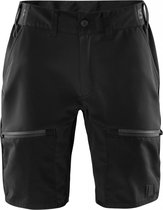 Fristads Carbon semistretch korte broek - Zwart - XL