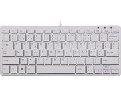 Ergo Compact Toetsenbord Zilver AZERTY