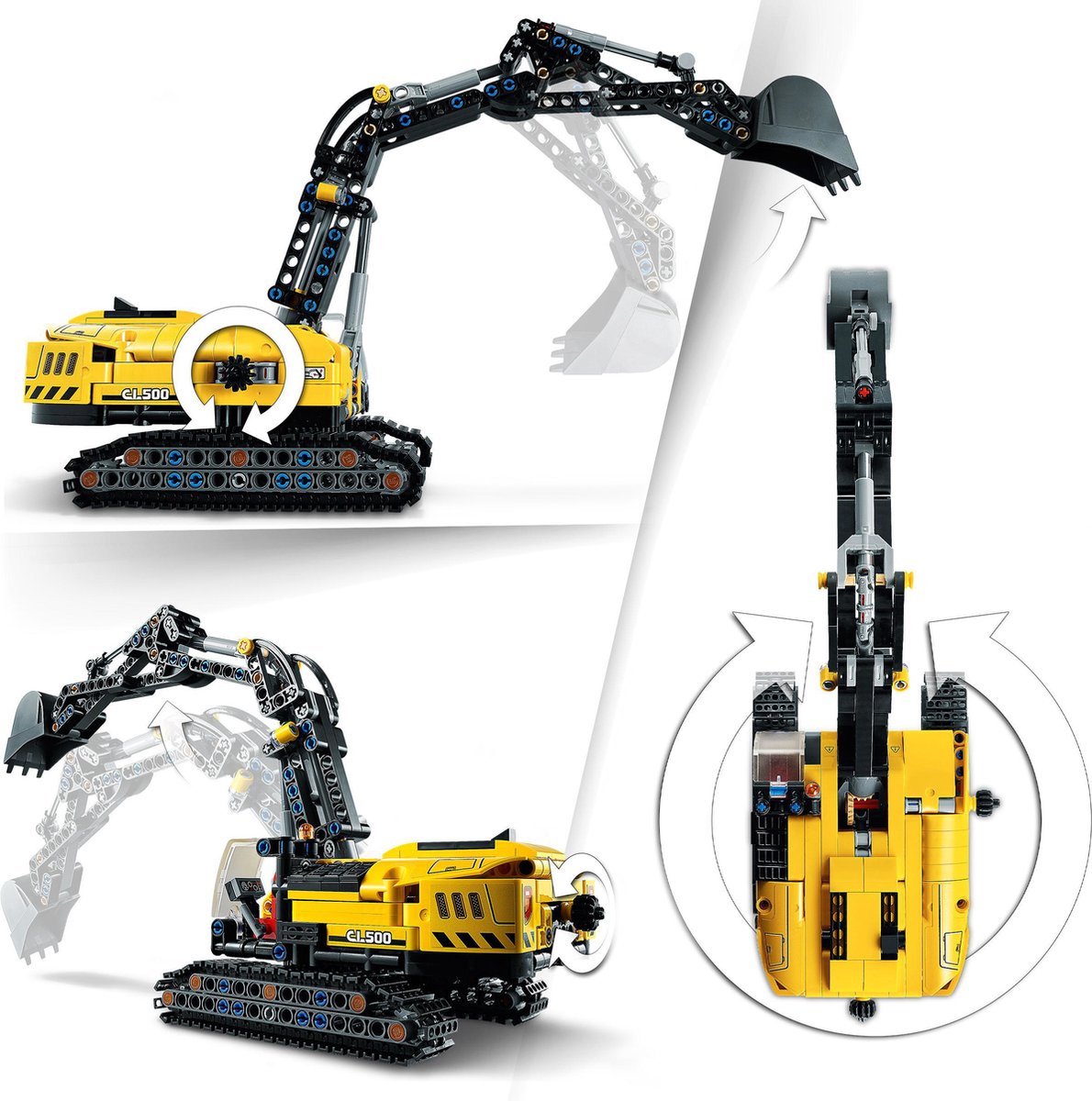 LEGO Technic Zware Graafmachine - 42121 | bol