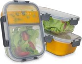 Contenants alimentaires en Verres - Contenants Boîtes de conservation - Premium supérieure - Sans BPA