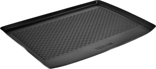 kofferbakmat voor Volkswagen VW Tiguan 2009-2021 2022 2023 2024,Waterdicht Multifunctionele Matten,Beschermer Pad Kofferbak Tapijten Accessoires,Autokofferbakmat,B-High Side